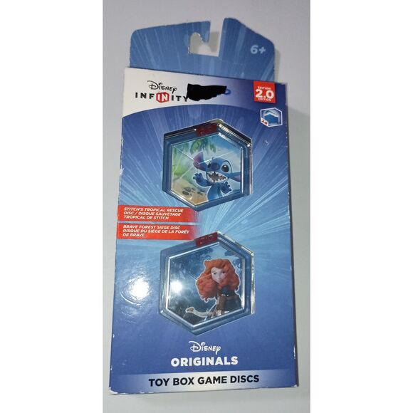 Disney/Infinity 2.0: Originals Toy Box Game Discs Stitch Brave Forest Siege(NIB) - Picture 1 of 3